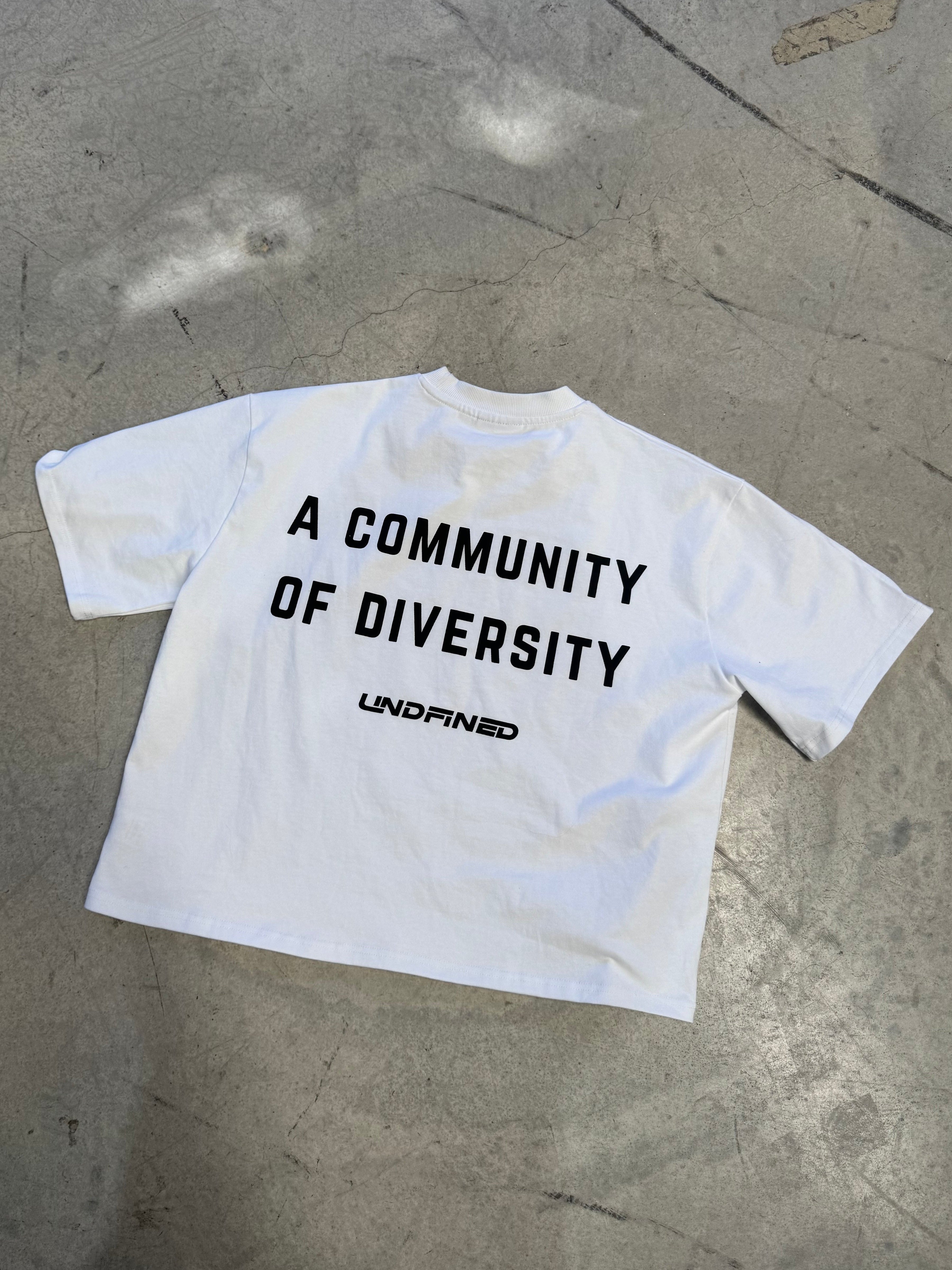 DIVERSITY TEE | WHITE